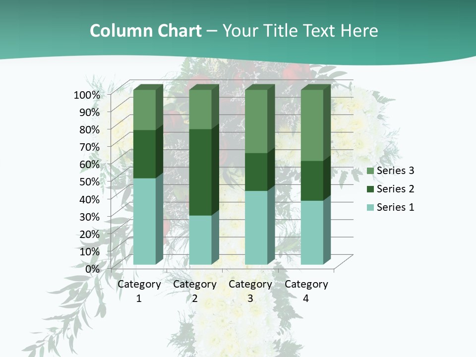Pink Flower Pattern PowerPoint Template