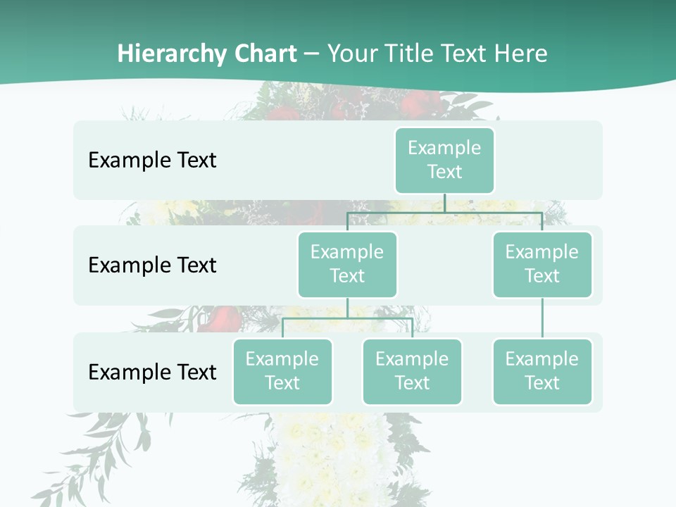 Pink Flower Pattern PowerPoint Template