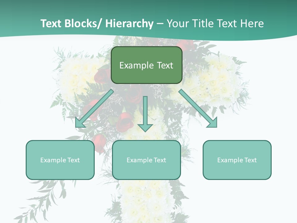 Pink Flower Pattern PowerPoint Template