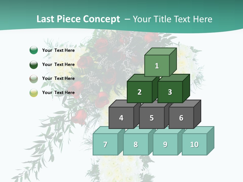Pink Flower Pattern PowerPoint Template