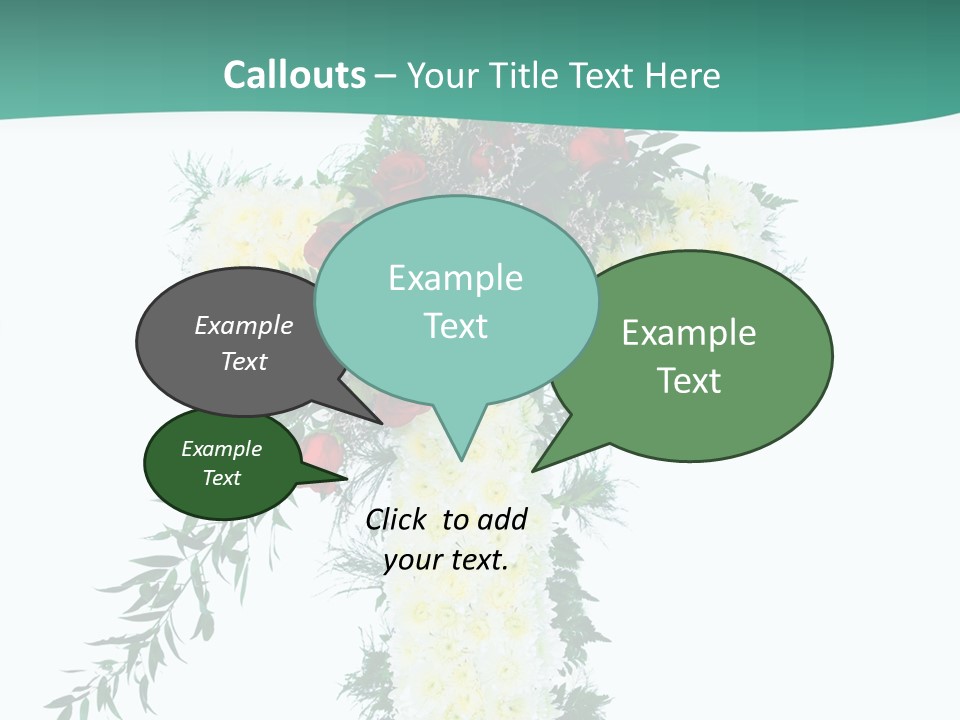 Pink Flower Pattern PowerPoint Template