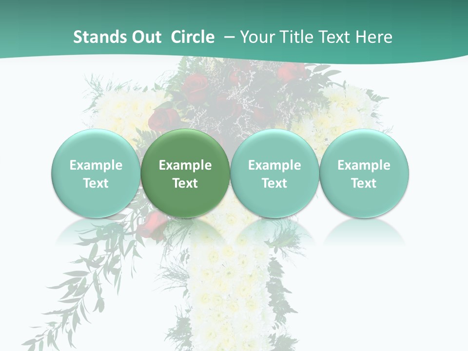 Pink Flower Pattern PowerPoint Template