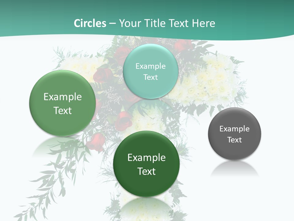 Pink Flower Pattern PowerPoint Template