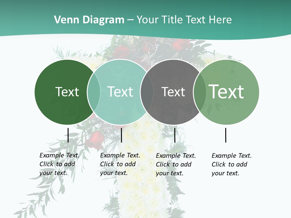 Pink Flower Pattern PowerPoint Template