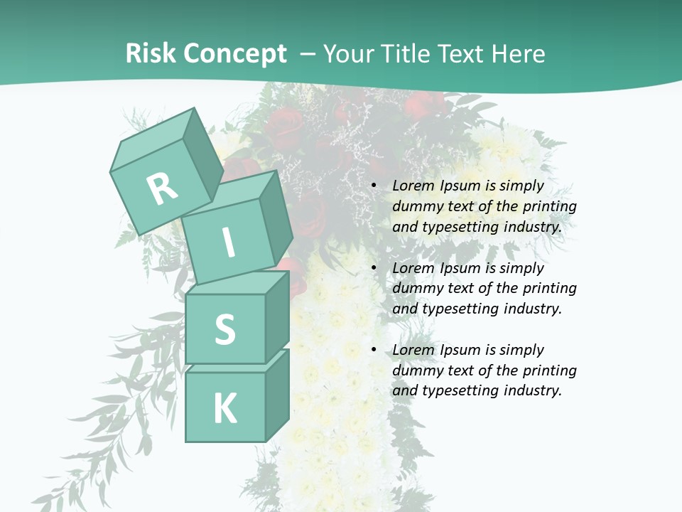 Pink Flower Pattern PowerPoint Template