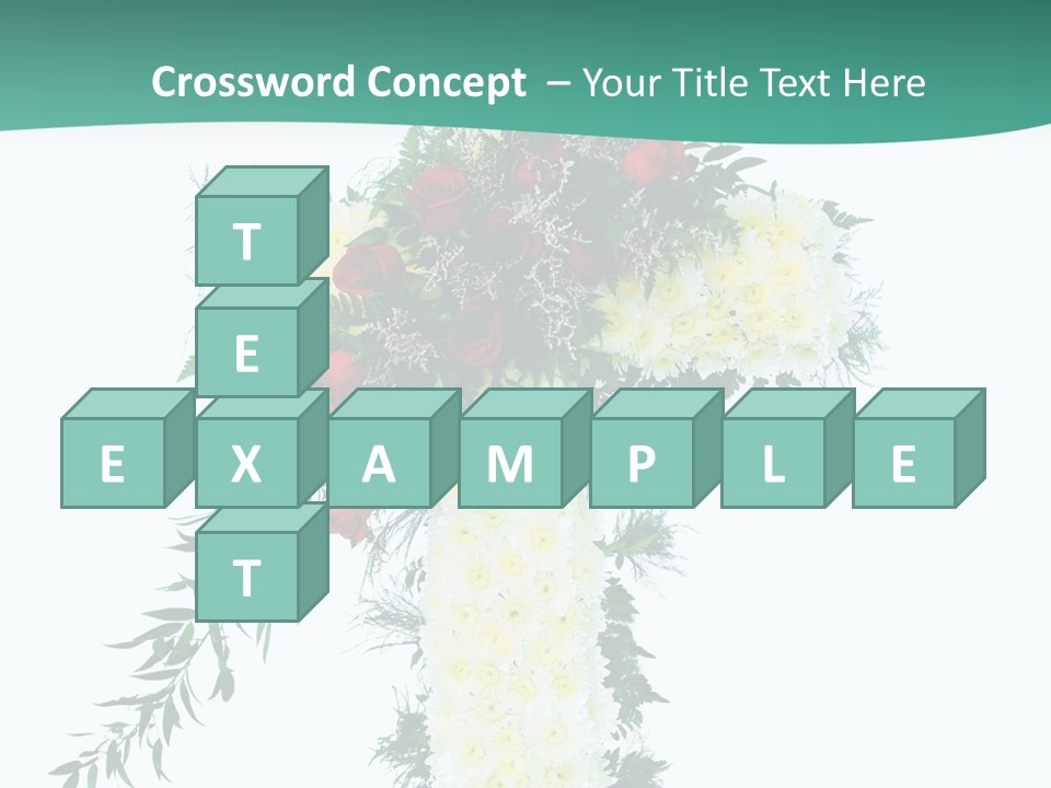 Pink Flower Pattern PowerPoint Template