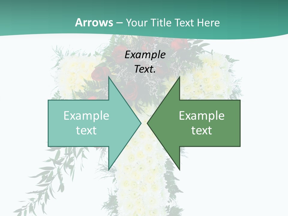 Pink Flower Pattern PowerPoint Template