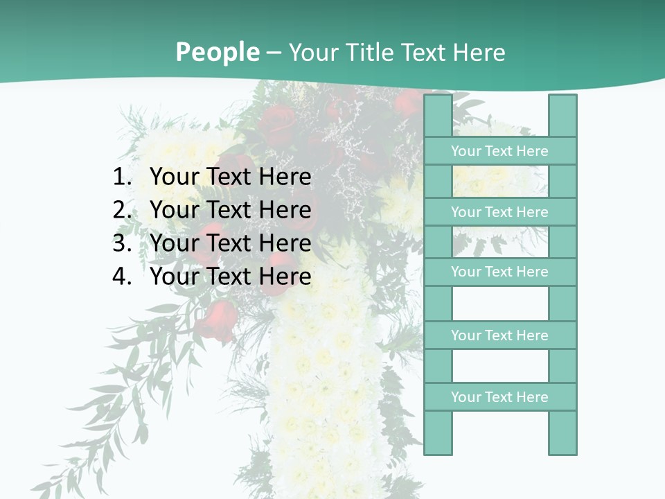 Pink Flower Pattern PowerPoint Template