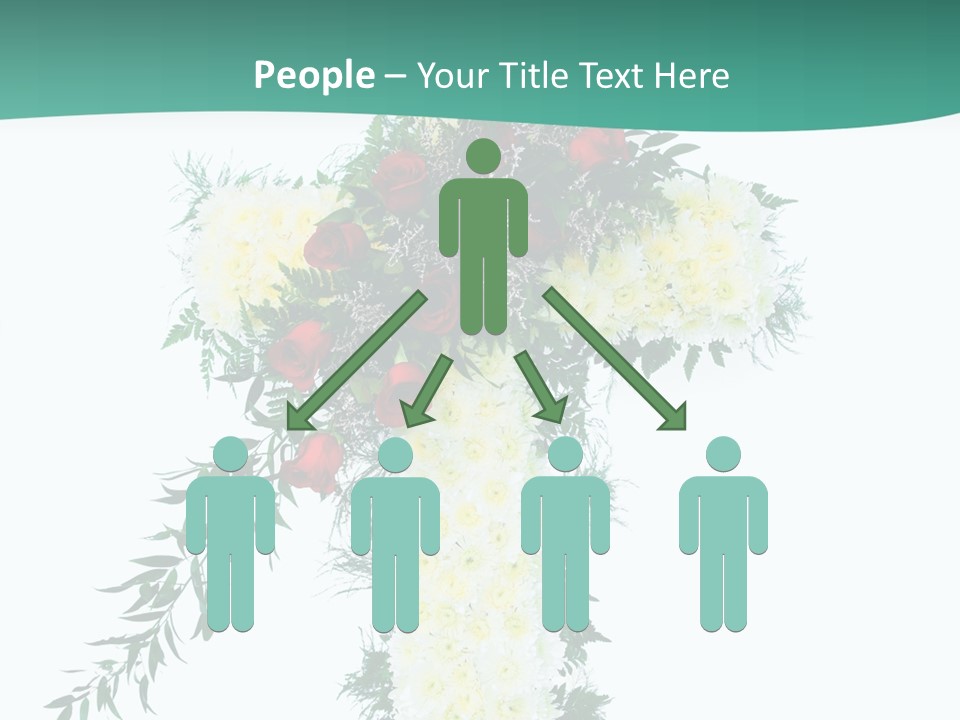 Pink Flower Pattern PowerPoint Template