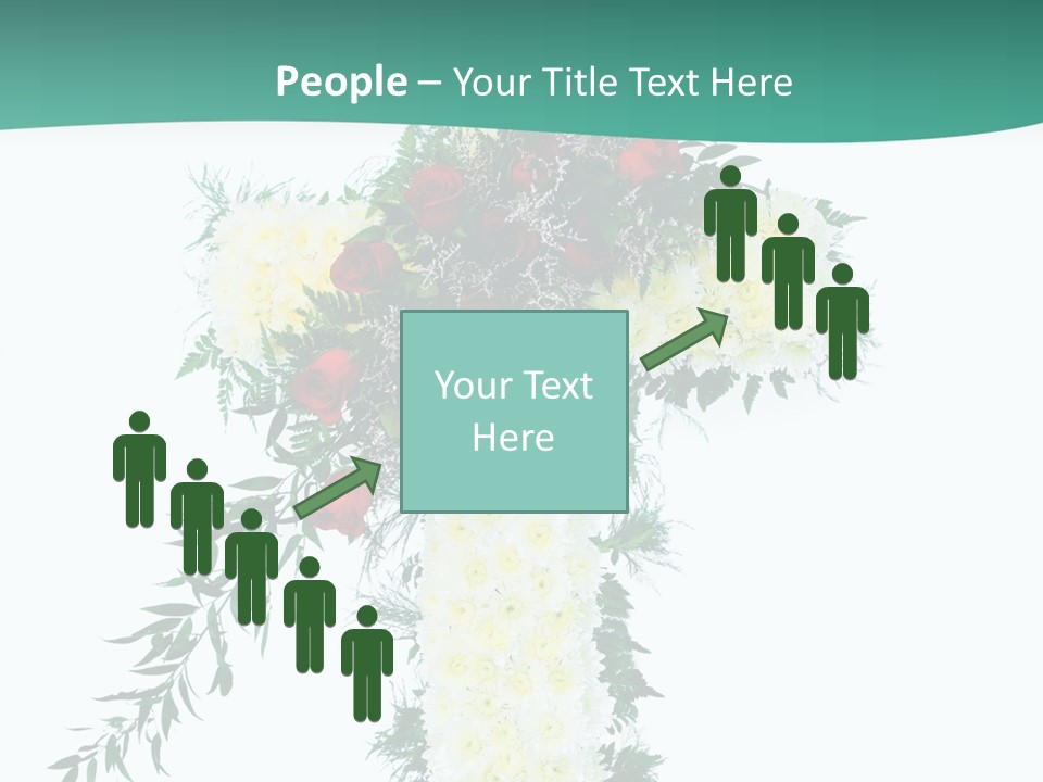 Pink Flower Pattern PowerPoint Template