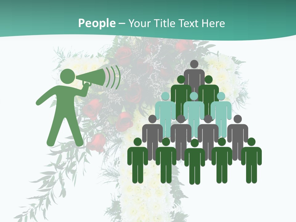 Pink Flower Pattern PowerPoint Template