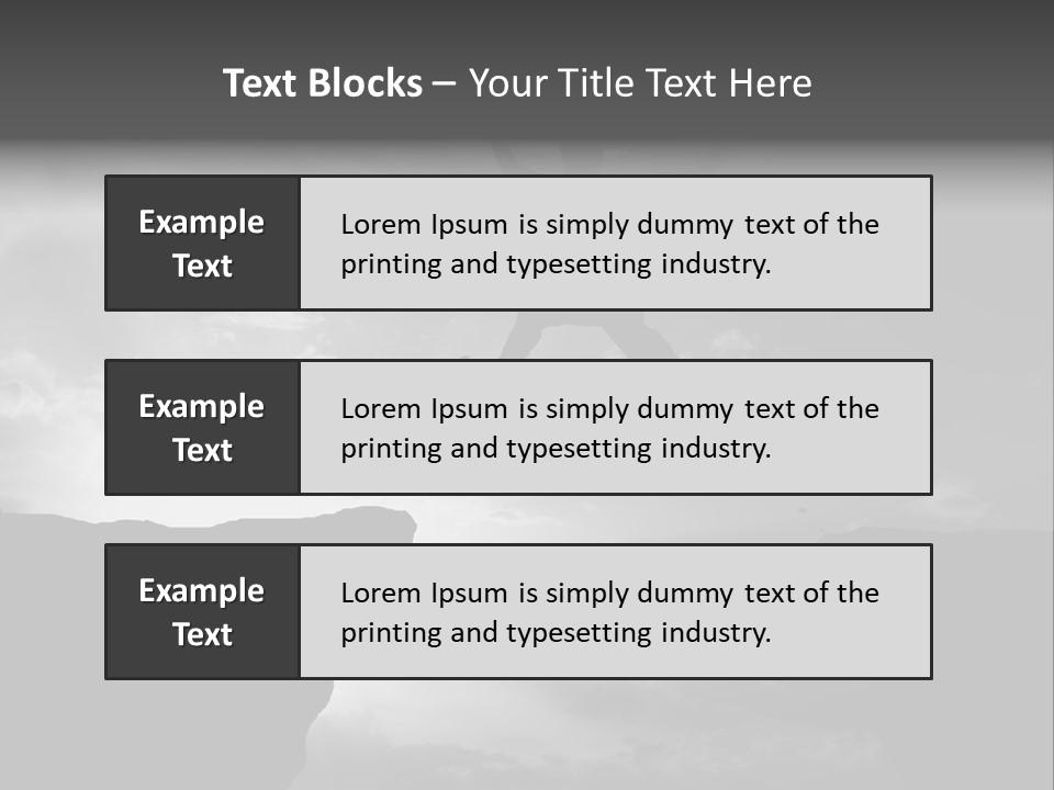 Rock Freedom High PowerPoint Template