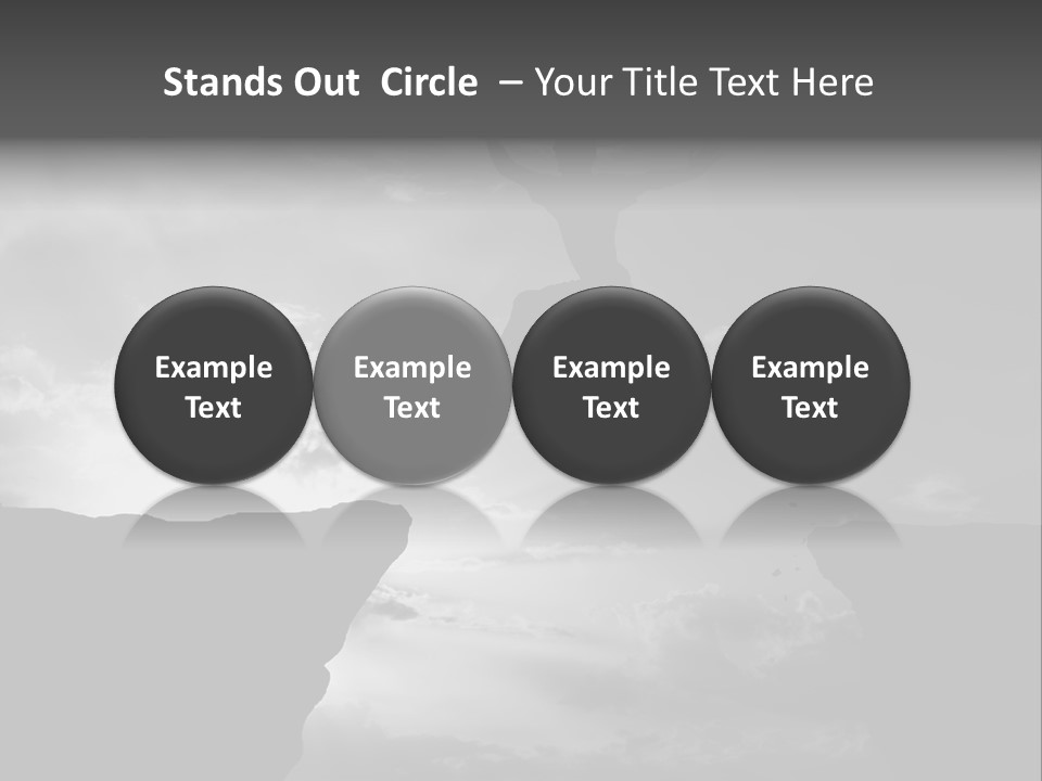 Rock Freedom High PowerPoint Template