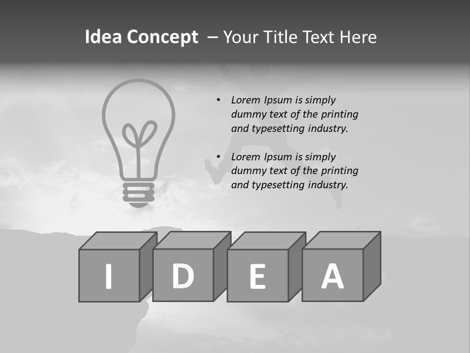 Rock Freedom High PowerPoint Template