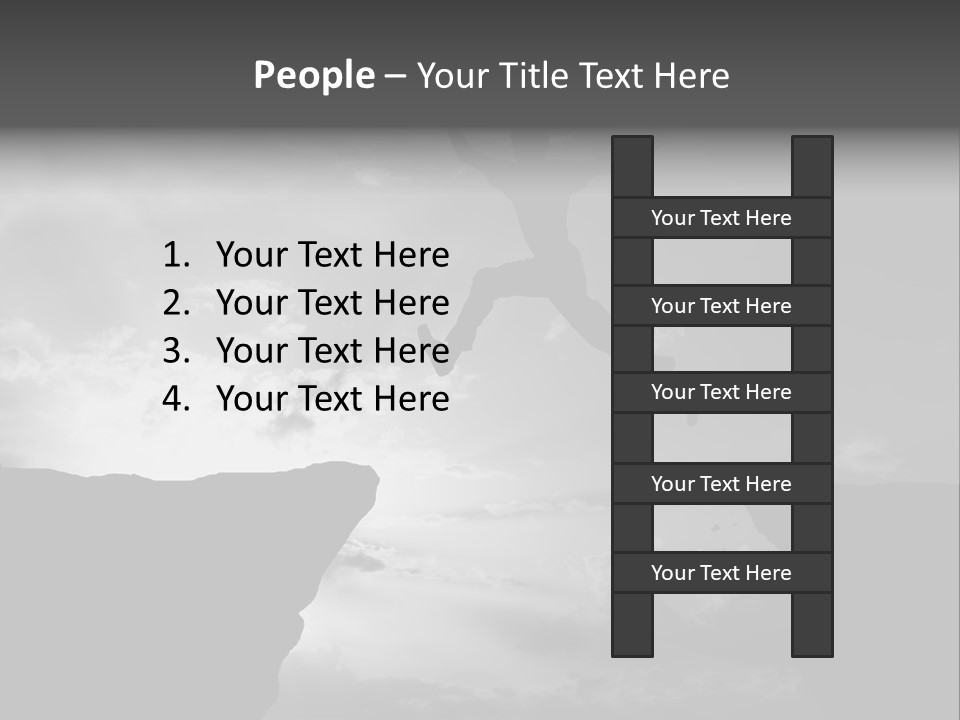 Rock Freedom High PowerPoint Template