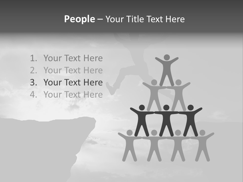 Rock Freedom High PowerPoint Template