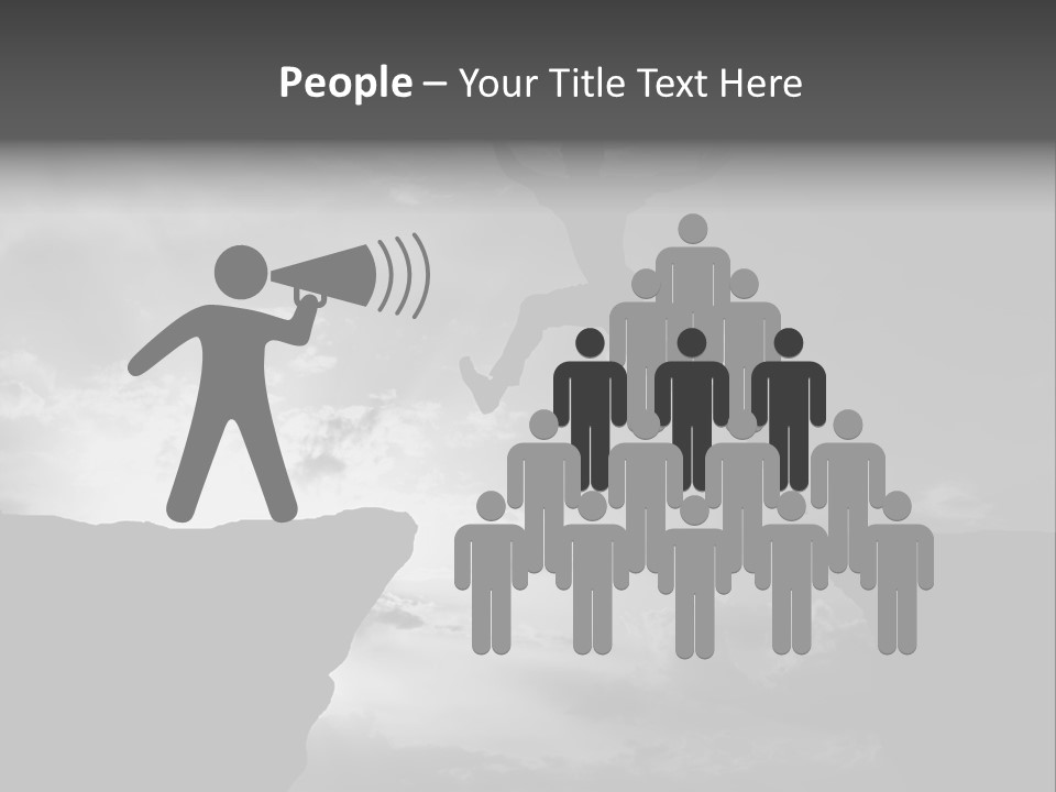 Rock Freedom High PowerPoint Template