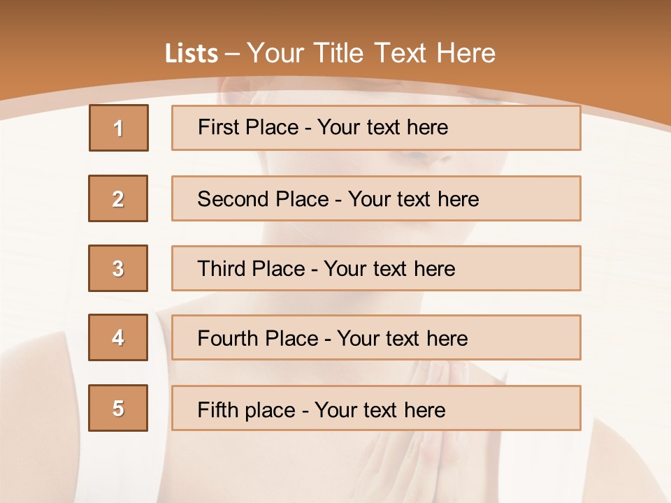 Hair View Lifestyle PowerPoint Template