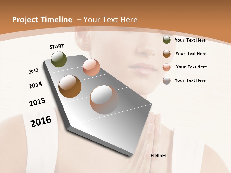 Hair View Lifestyle PowerPoint Template