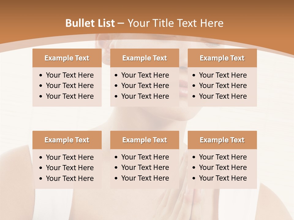 Hair View Lifestyle PowerPoint Template
