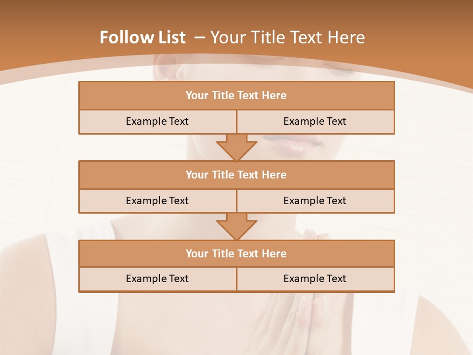 Hair View Lifestyle PowerPoint Template