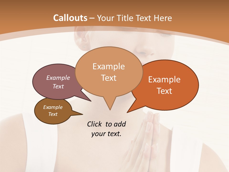 Hair View Lifestyle PowerPoint Template