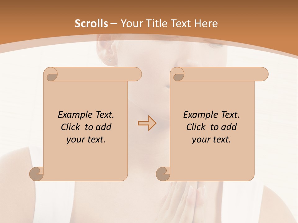 Hair View Lifestyle PowerPoint Template