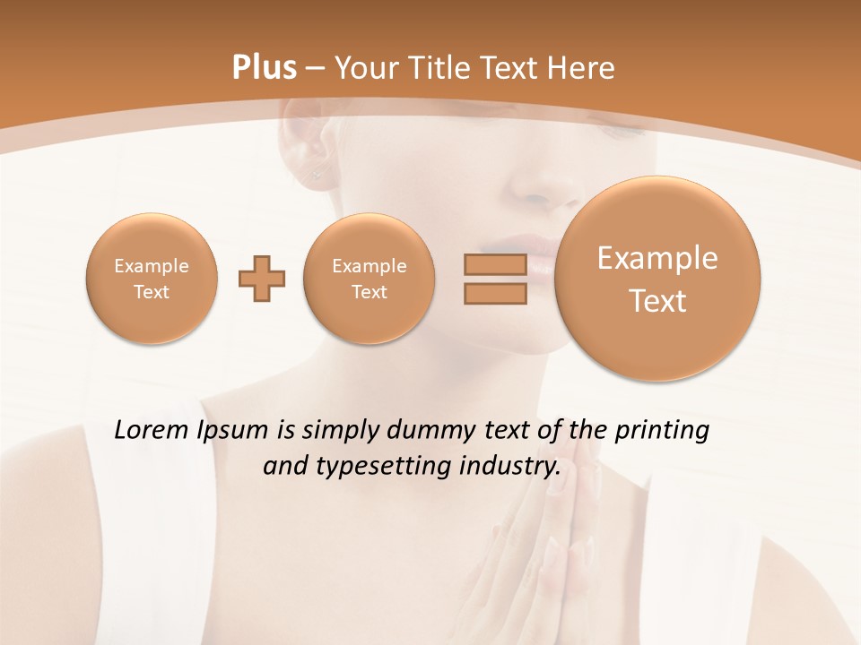 Hair View Lifestyle PowerPoint Template