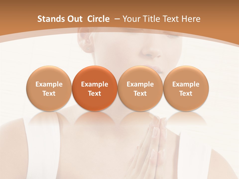 Hair View Lifestyle PowerPoint Template