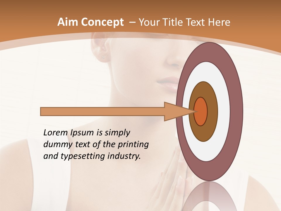 Hair View Lifestyle PowerPoint Template