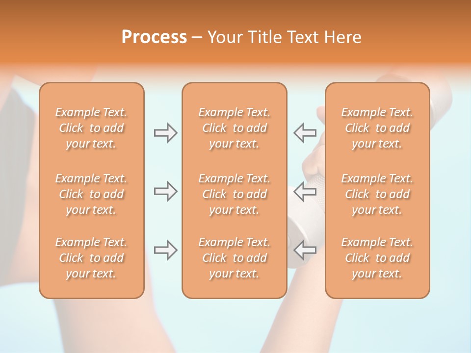 Barbell Weightlifting Healthy PowerPoint Template