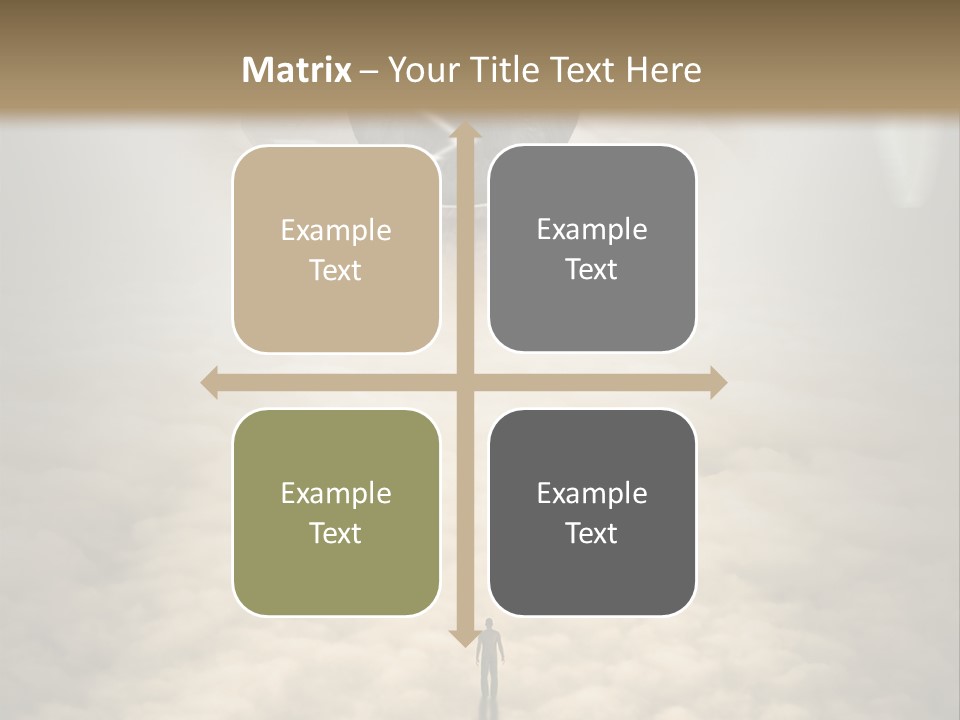 Concept Silhouette Creation PowerPoint Template