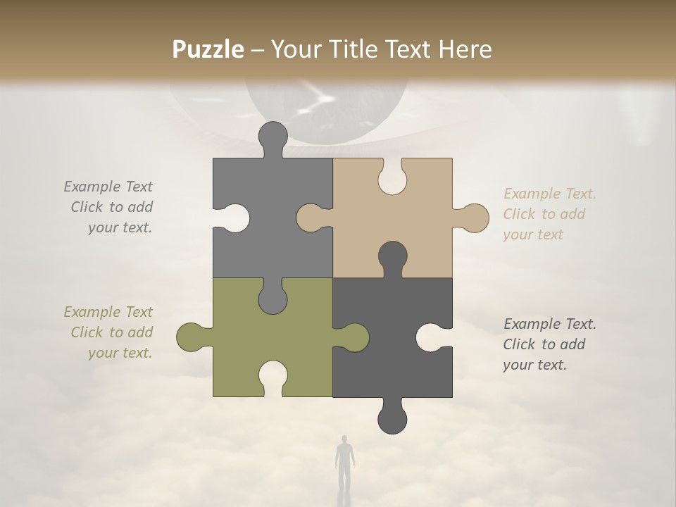 Concept Silhouette Creation PowerPoint Template