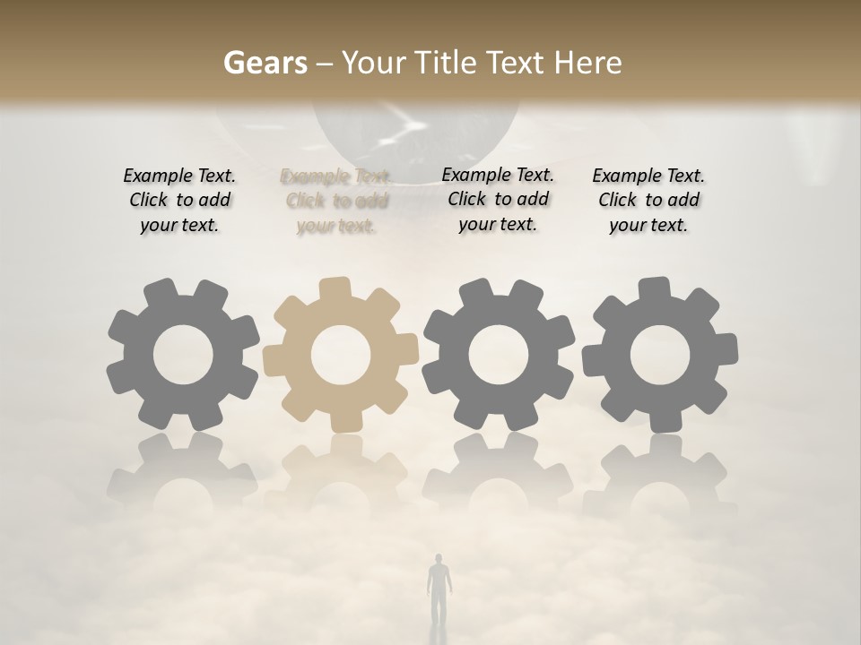 Concept Silhouette Creation PowerPoint Template