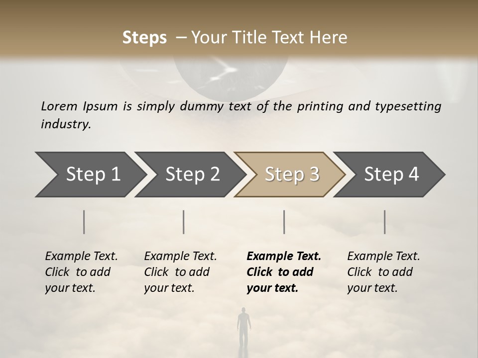 Concept Silhouette Creation PowerPoint Template