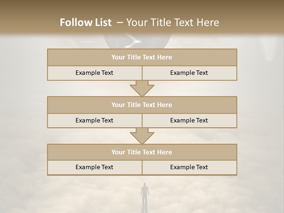 Concept Silhouette Creation PowerPoint Template
