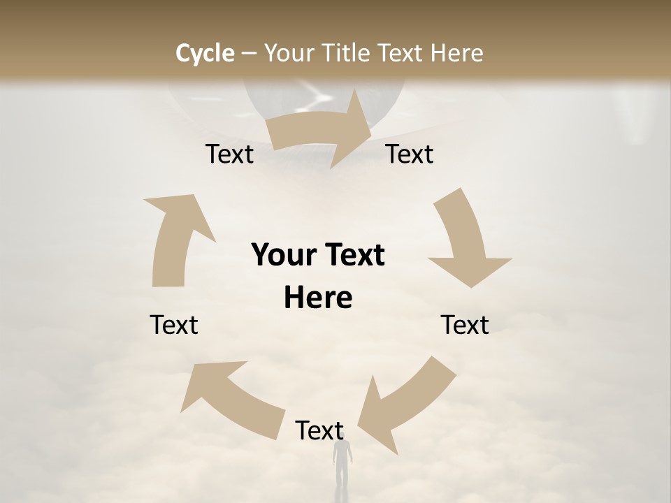 Concept Silhouette Creation PowerPoint Template