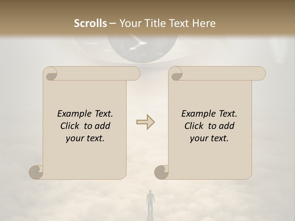 Concept Silhouette Creation PowerPoint Template