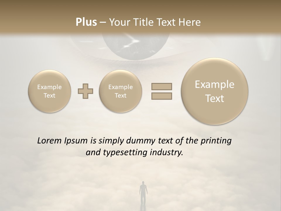 Concept Silhouette Creation PowerPoint Template