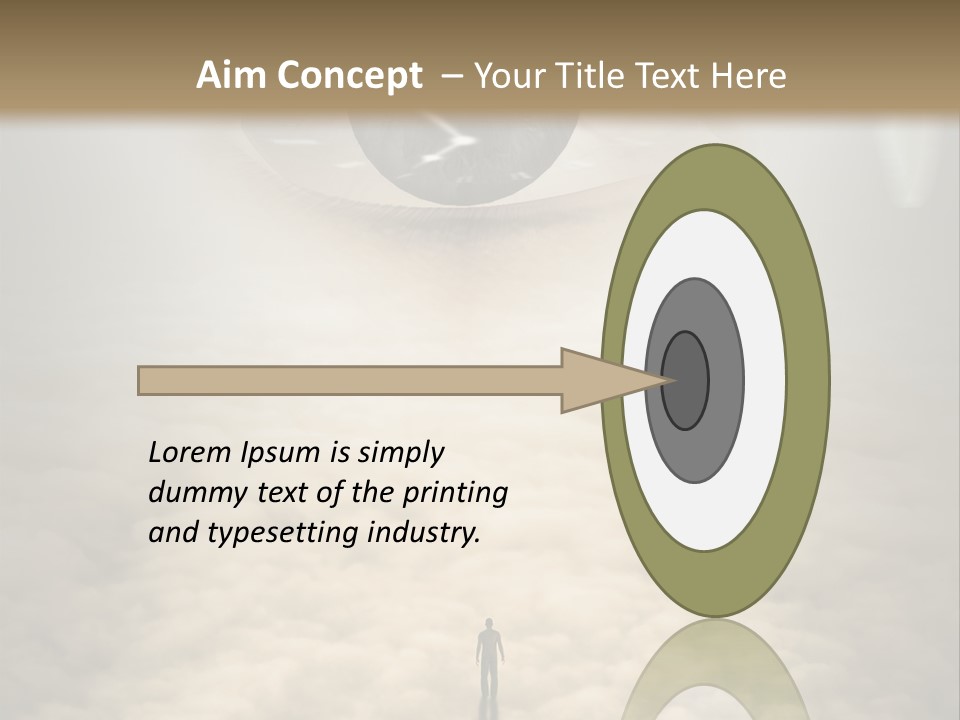 Concept Silhouette Creation PowerPoint Template