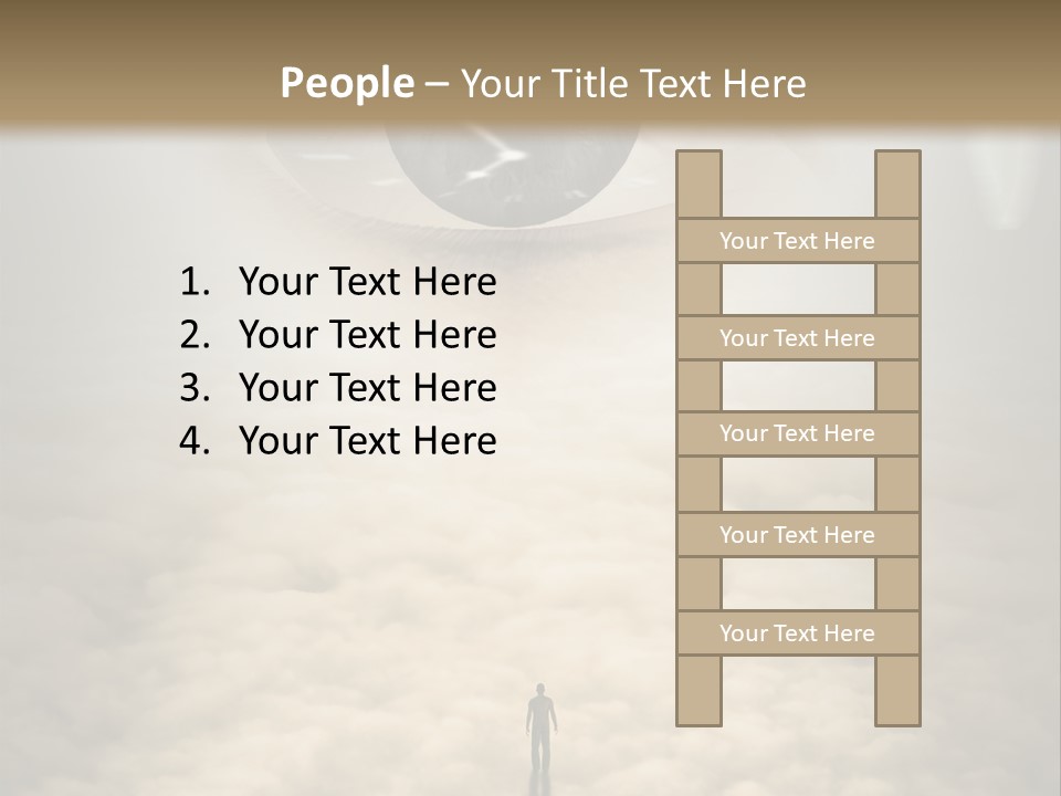 Concept Silhouette Creation PowerPoint Template