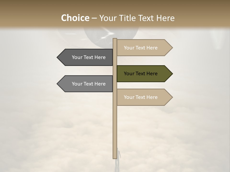 Concept Silhouette Creation PowerPoint Template