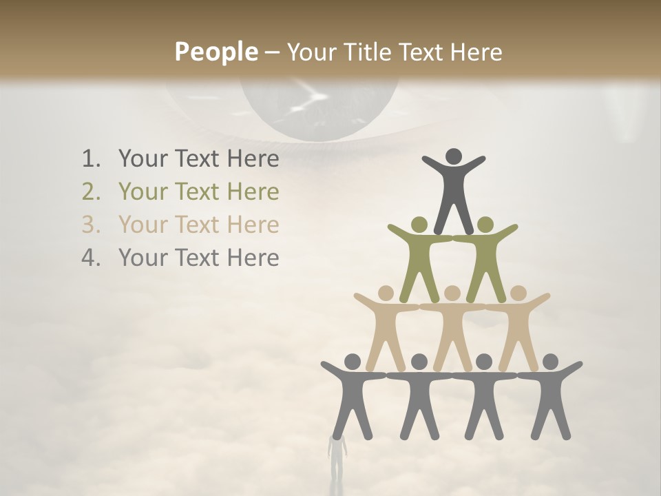 Concept Silhouette Creation PowerPoint Template