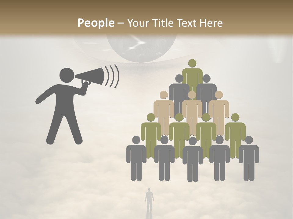 Concept Silhouette Creation PowerPoint Template