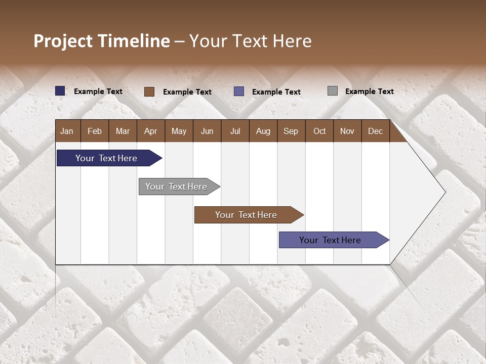 Material Motif Travertine PowerPoint Template
