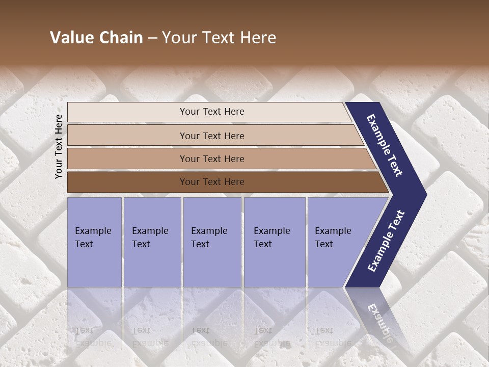 Material Motif Travertine PowerPoint Template