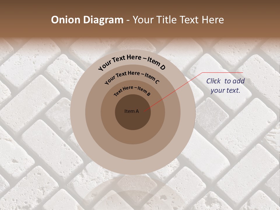 Material Motif Travertine PowerPoint Template