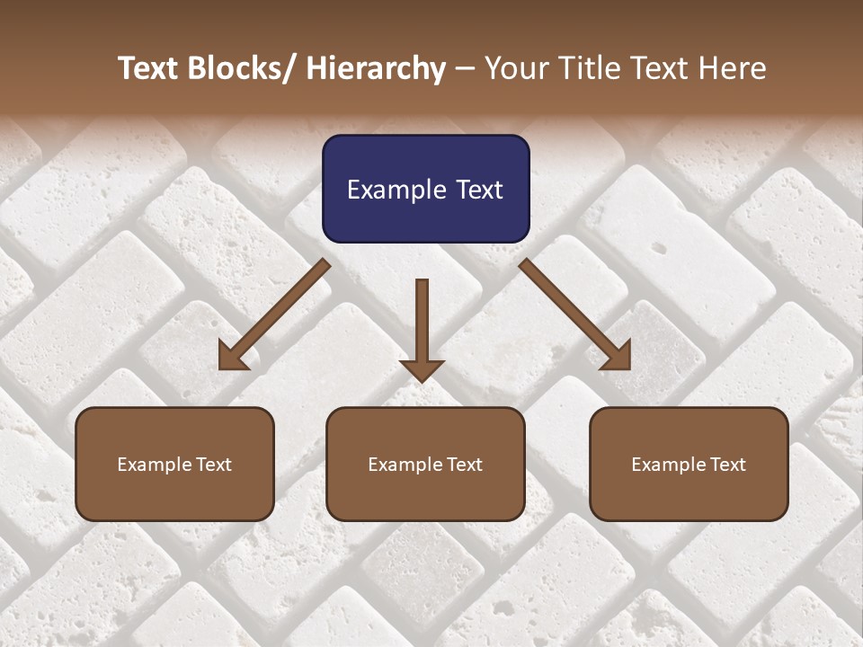 Material Motif Travertine PowerPoint Template