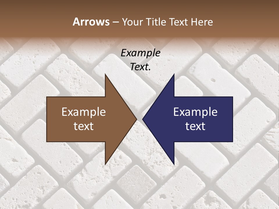 Material Motif Travertine PowerPoint Template