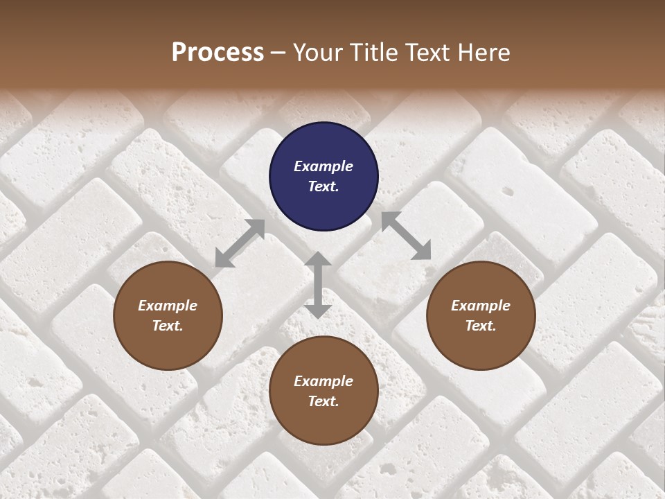 Material Motif Travertine PowerPoint Template